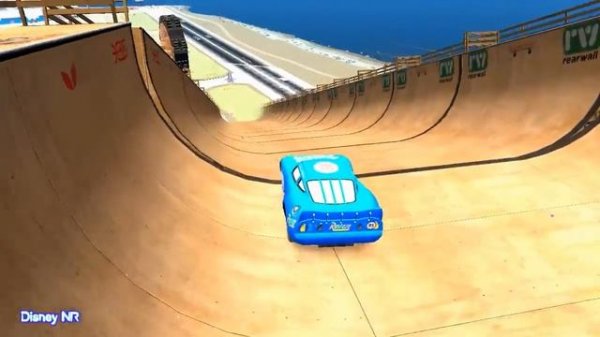 Мультфильм Молния Маккуин для детей с Человеоком-пауком, песни