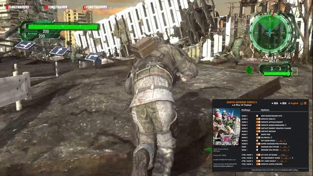 EARTH DEFENSE FORCE 6 Trainer - FLiNG | FLiNGTRAiNER смотреть онлайн
