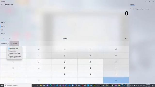 Episode 02 [Addendum]: Microsoft Windows Calculator (Programmer Mode) смотреть онлайн