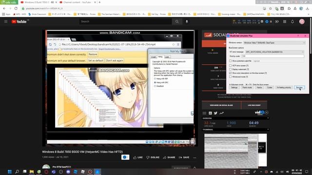 (Windows 8 Beta) Pro RTM baoP211 HFTD has Fake BSOD. смотреть онлайн