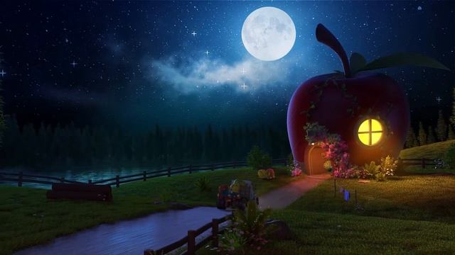 blender 3d beautiful apple family short animation смотреть онлайн