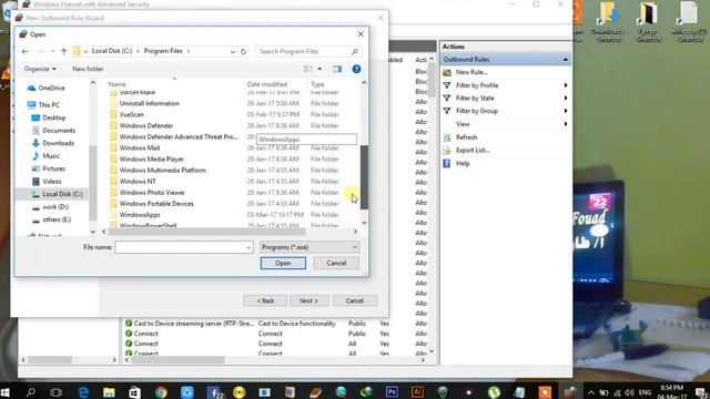How to block outgoing connection of programmes in firewall (windows 10) смотреть онлайн