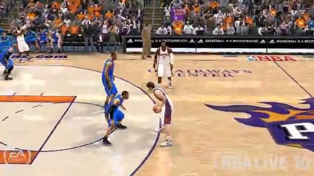 NBA Live 10 Steve Nash 3 point buzzer beater for the win смотреть онлайн