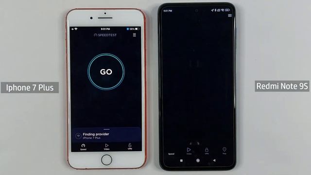 Redmi Note 9s Vs iPhone 7 Plus in 2022 | Speed Test смотреть онлайн