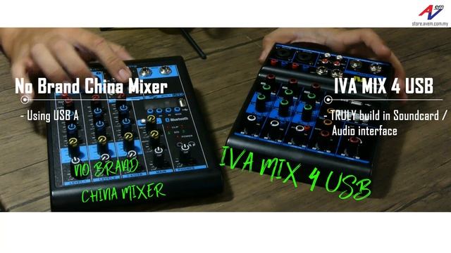【AVEM 】IVA Mix4USB vs No Brand Mini Mixer Direct Buy from China смотреть онлайн