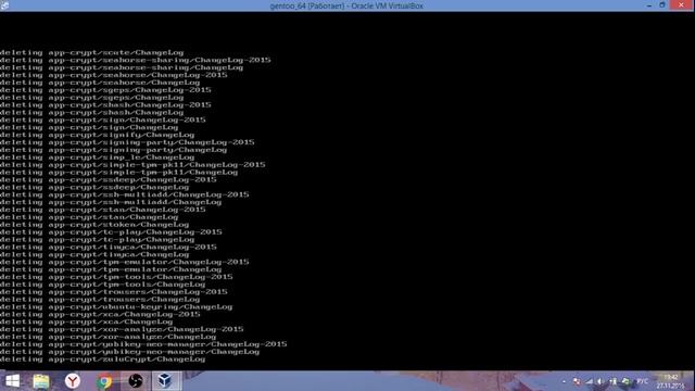 [Gentoo] Installation On VirtualBox