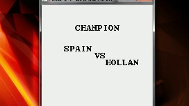 Soccer Champion - Watara Supervision - emulador Potator 0.70 - probado en Windows 7 x64 смотреть онлайн