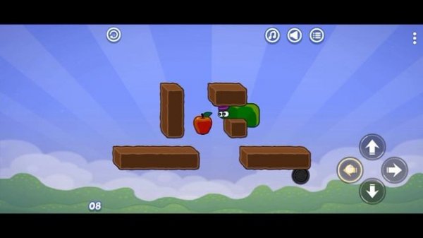Apple Worm Level 08.