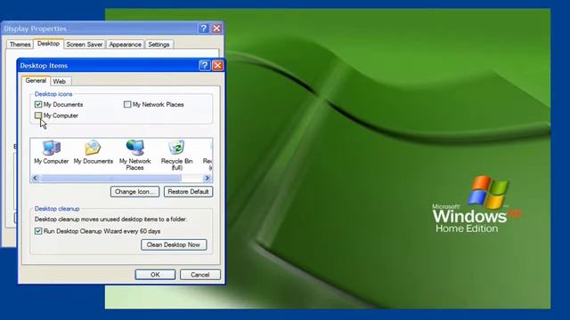 Windows XP Tip: Desktop Icons смотреть онлайн