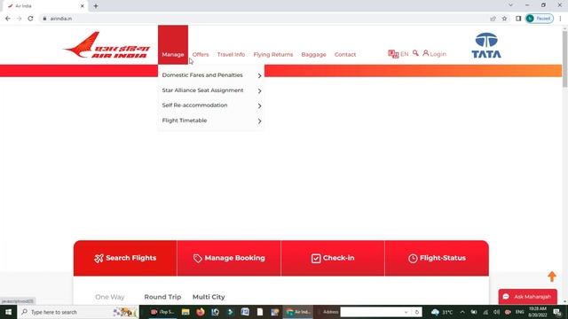 Verifying the flight ticket is genuine | Flight ticket kaise check kare || air india flight booking смотреть онлайн