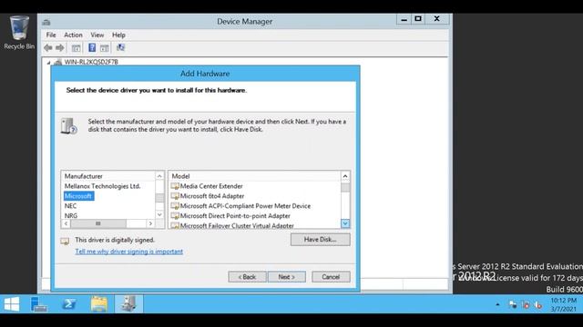 Install Microsoft Loopback Adapter in Windows 2012 смотреть онлайн