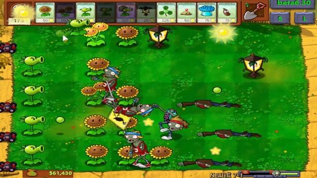 PvZ Brutal EX Mode level 7-1