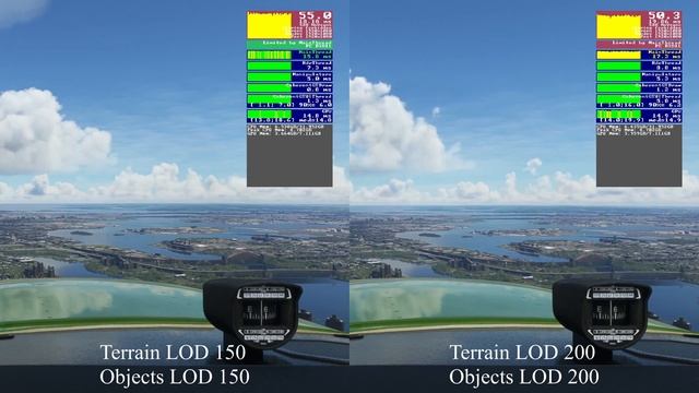 MSFS Microsoft Flight Simulator 2020 - How LOD affects performance + visual quality - Ultra Setting смотреть онлайн