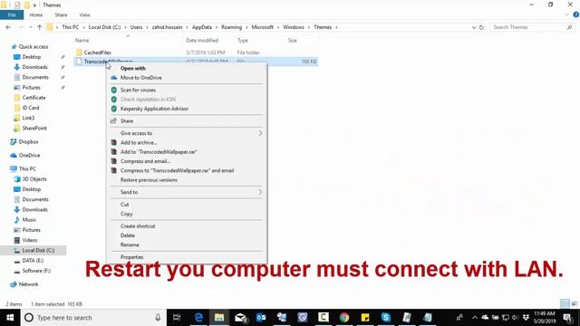 Wallpaper GPO Not working on Windows 10 смотреть онлайн