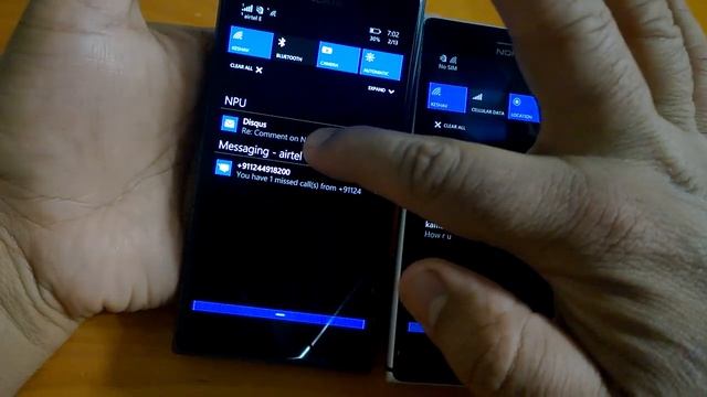 Windows 10 for Phones: UI changes, Actionable & Expandable Notifications hands-on demo смотреть онлайн