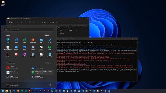 Sideload Android App Using Google Play On Windows 11 смотреть онлайн