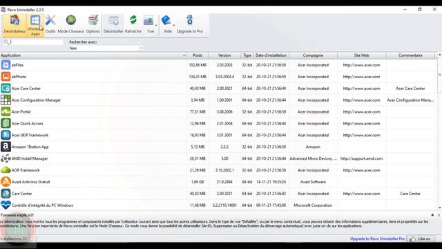 COMMENT DÉSINSTALLER EN PROFONDEUR UNE APPLICATION (REVO UNINSTALLER) смотреть онлайн