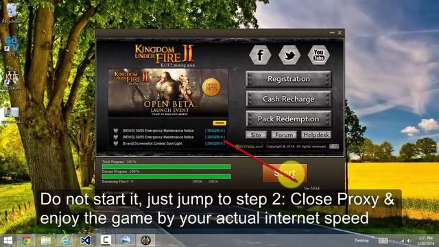Kingdom Under Fire 2 Proxy How to connect to SEA server GUIDE смотреть онлайн