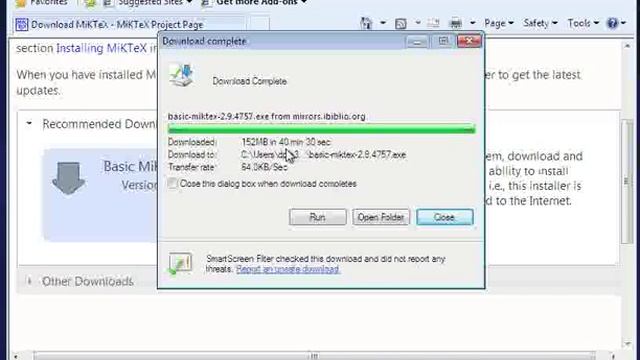 MikTex Basic install plus create a simple LaTeX document with TexWorks смотреть онлайн