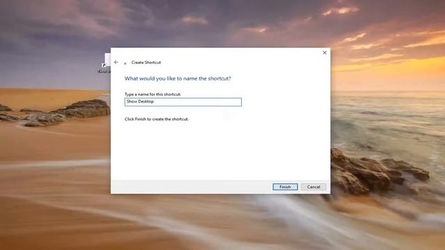 How to Add a 'Show Desktop' Icon to Taskbar in Windows 10? смотреть онлайн