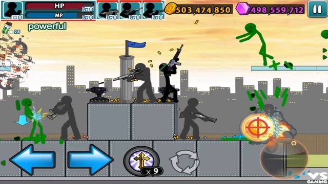 Anger Of Stick 5: Defence The Flag - All Weapons Unlocked - Android GamePlay 3D смотреть онлайн