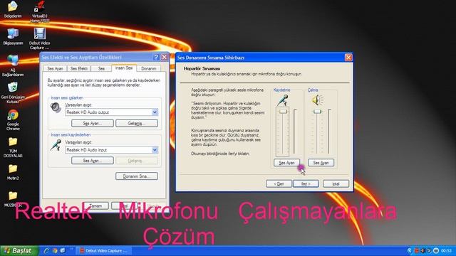 "Realtek Mikrofondan Ses İletilmiyor" Hatasına Çözüm Omar1306 смотреть онлайн