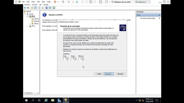 Servidor DHCP en Windows Server 2019 смотреть онлайн