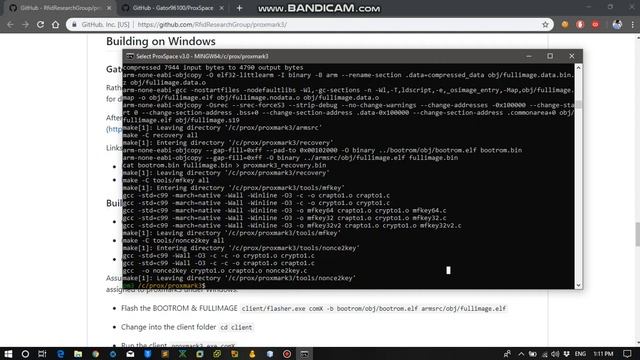 Updating Proxmark3 RDV4 Firmware using Windows 10 смотреть онлайн
