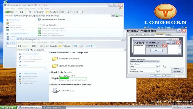 Windows Longhorn Professional (Build 3683) || Installation and Overview смотреть онлайн