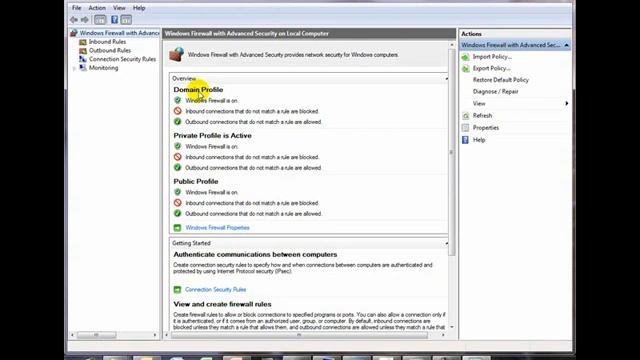 Firewall en Windows 7 - Warescolombia.net смотреть онлайн