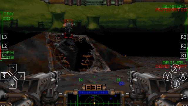 Necrodome (1996) on Windows 95 with DOSBox-Pure (RetroArch Android) смотреть онлайн