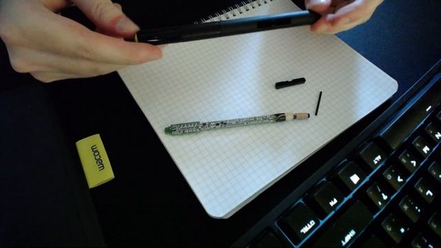 Wacom One (ctl-471/671) pen disassemble смотреть онлайн