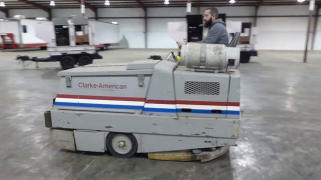 Clarke-American 7000 SS Floor Sweeper - Tag #46307 смотреть онлайн