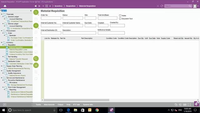 IFS 9.0 How to Open New Window | ERP System | Videos1st смотреть онлайн
