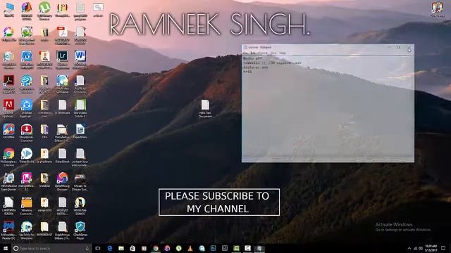 How to remove "ACTIVATE WINDOWS" watermark (NO SOFTWARE NEEDED) смотреть онлайн