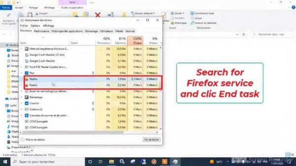 How to Fix : another instance of firefox is already running | كيفية إصلاح متصفح Firefox