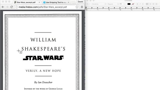 Copying a rectangle to Clipboard on a Mac смотреть онлайн