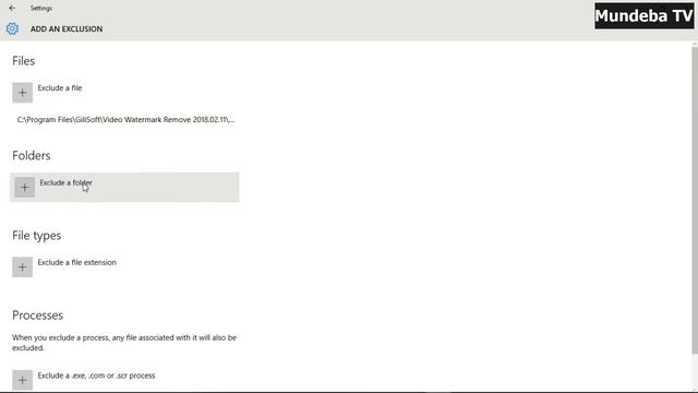 how to add exclusions for windows defender antivirus in windows 10 смотреть онлайн