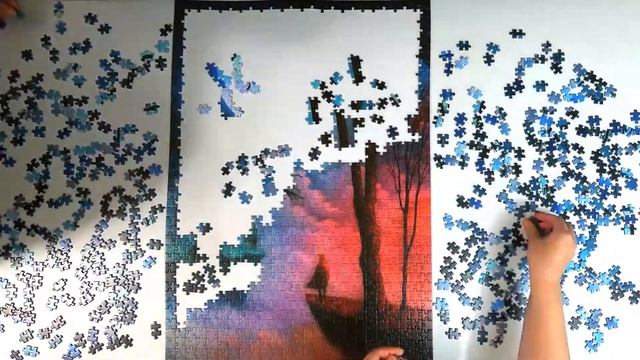 Worlds Apart | Andy Kehoe | Heye Puzzle (Timelapse) смотреть онлайн