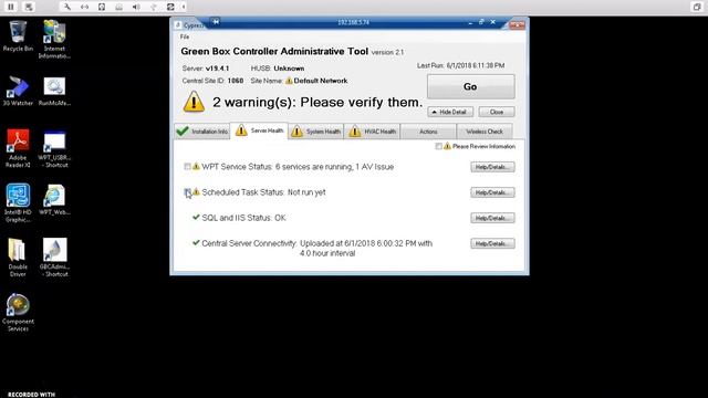 Cypress Envirosystems One Click Tool (GBC Admin Tool) смотреть онлайн