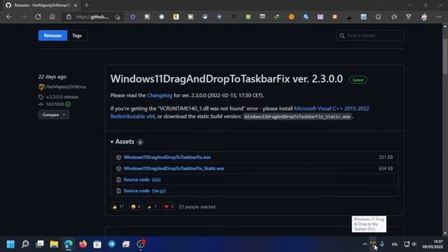 ABILITARE il Drag And Drop nella TASKBAR (Windows 11 FIX) смотреть онлайн
