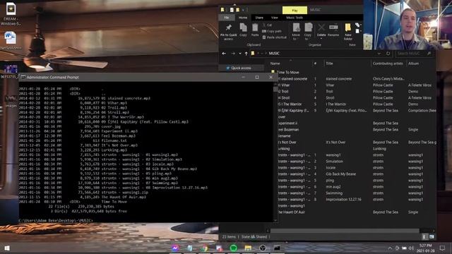 How to pull item names from folders using Windows Command Prompt смотреть онлайн