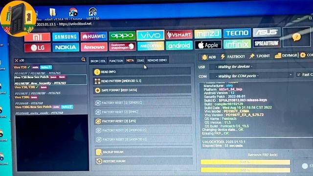 Vivo Y30 (1938) Frp remove unlock tool | Vivo y30 Google account lock reset unlock tool смотреть онлайн