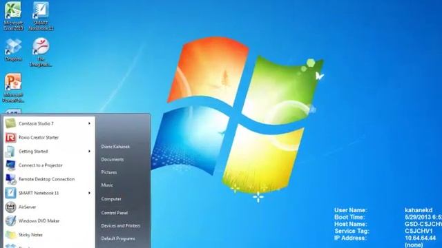Windows 7 in GISD: Logging off of Your Computer смотреть онлайн