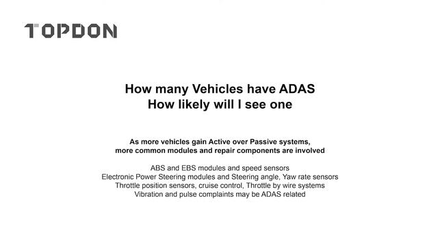 TOPDON ADAS Mobile training course смотреть онлайн