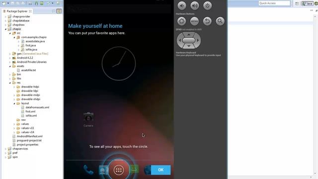 Reading files from the Assets Folder - Android Tutorial contined смотреть онлайн