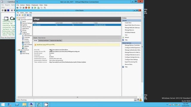 XenDesktop7.8 and HyperV 2012 R2 demo смотреть онлайн