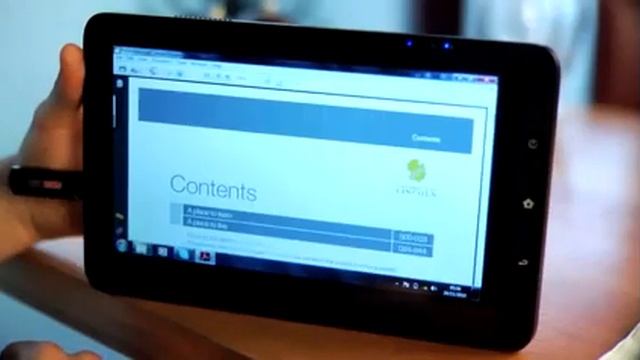 Viewsonic ViewPad 10 Dual Boot Tablet PC смотреть онлайн