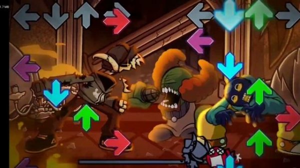 FnF - Explosive rage Mod - (TheMusicCat versión) Tabi vs Tricky vs Whitty - Android Port (Optimized