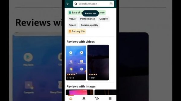Amazon Shopping (by Amazon Mobile LLC) - shopping app for Android and iOS.